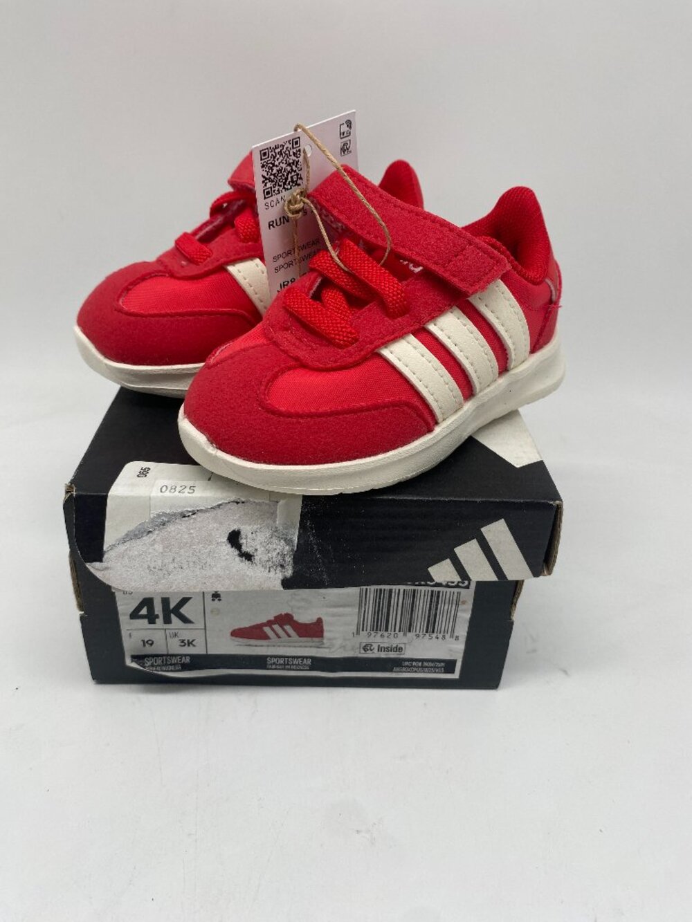 Adidas Red Sportswear Running Shoes Toddler Size